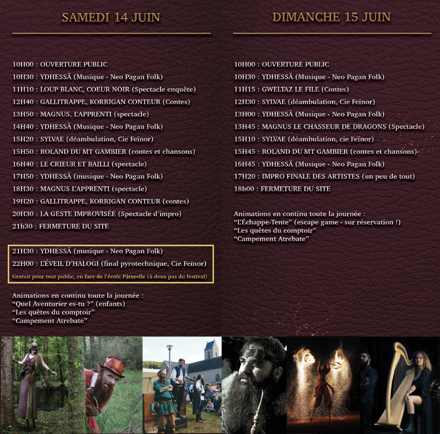 Programme Bagin25